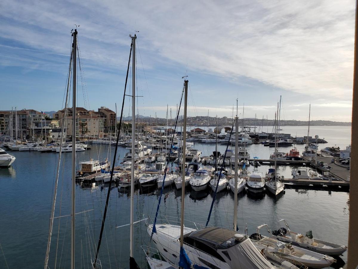 Cap Hermes Vue Port T2 40M2 Climatise 4 Personnes Fréjus Exterior foto